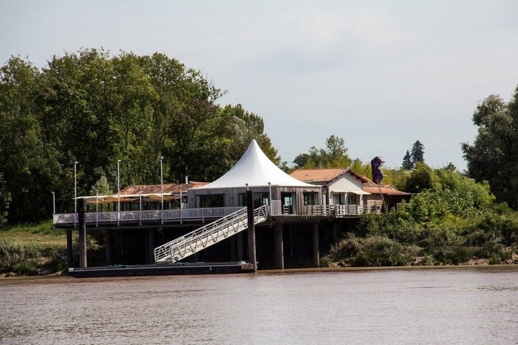 restaurant bord de garonne la maison du fleuve