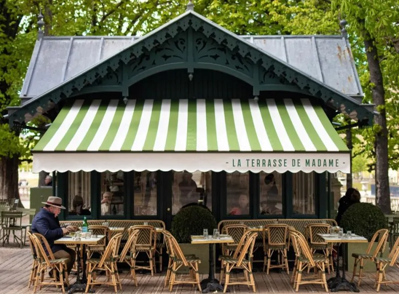 La Terrasse de Madame restaurant jardin du luxembourg