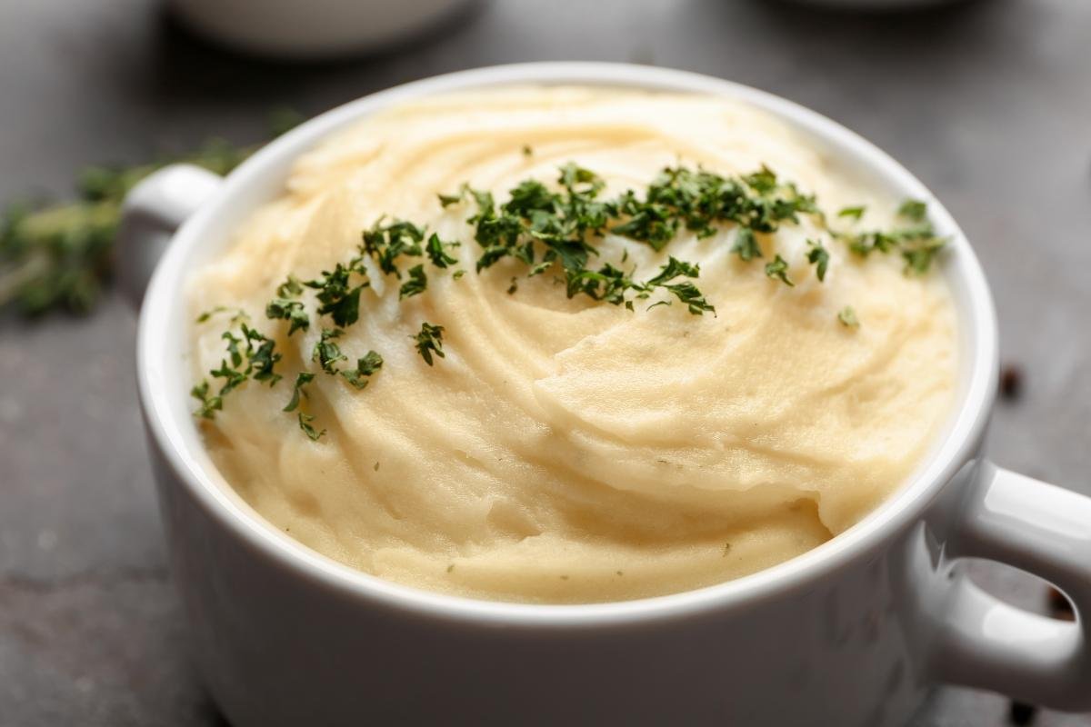 Quelle dose de lait et d'eau pour une purée Mousline