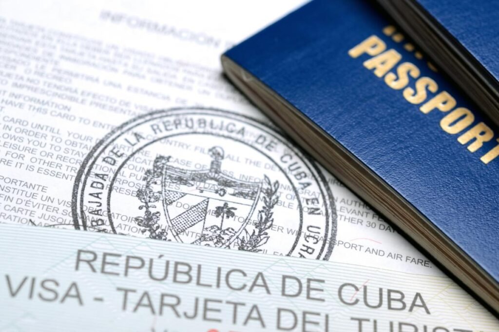 documents à fournir pour un visa touristique à Cuba