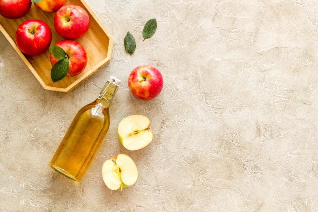 Vinaigre de cidre de pomme comme alternative au vin blanc pour un risotto 