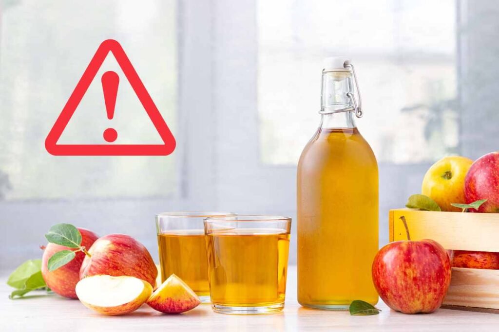 vinaigre de cidre danger