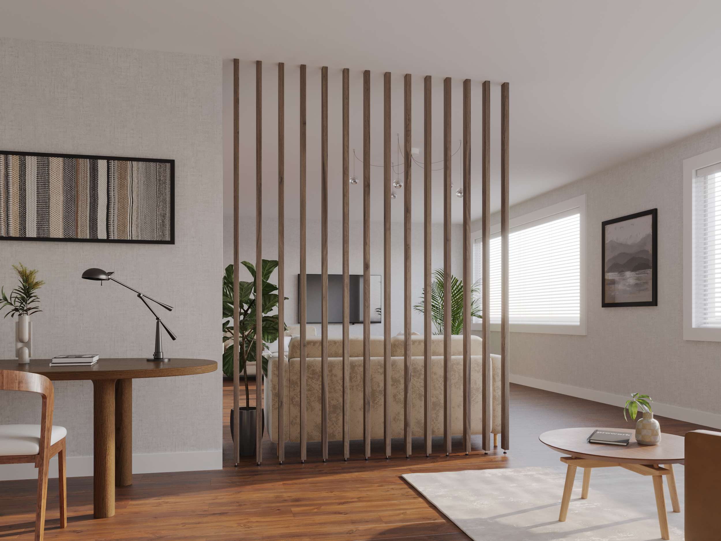 Comment faire tenir un claustra intérieur