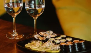 Que boire avec des sushis