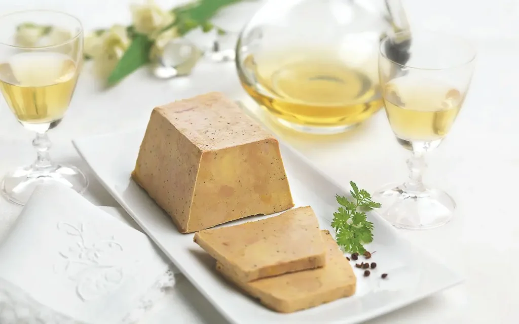 meilleurs accords entre le foie gras et un vin blanc