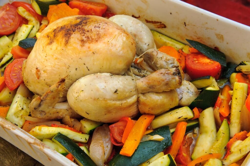 Avec quoi accompagner un poulet rôti