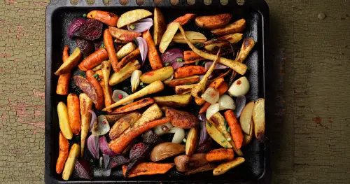 Légumes rôtis au four