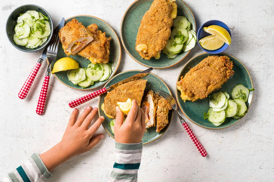Que peut on bien servir avec un cordon bleu de poulet