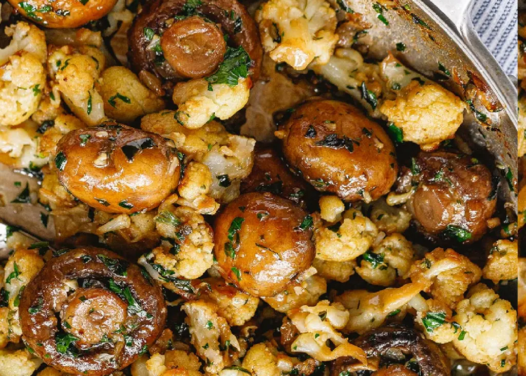 Poêlée de champignons à l’ail