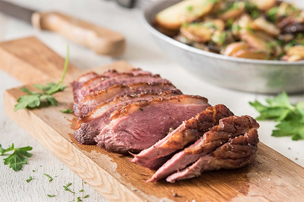 Quel légume choisir selon la cuisson du magret