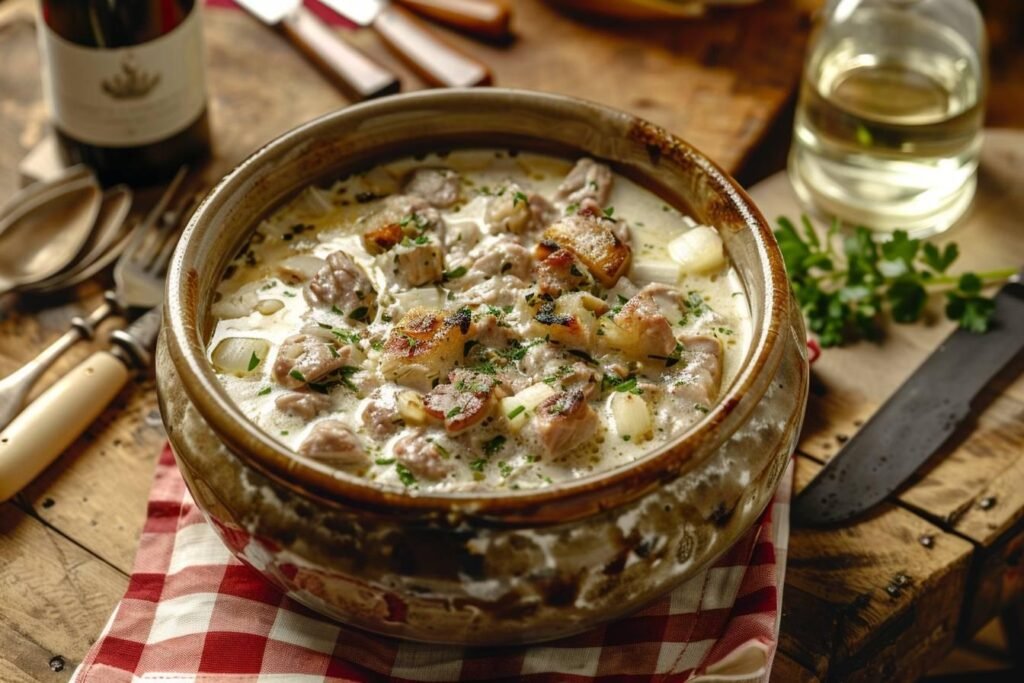 Quel vin choisir avec une blanquette de veau