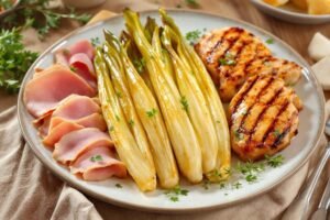 viandes pour accompagner des endives braisées