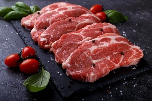 Côte de porc dans l’échine