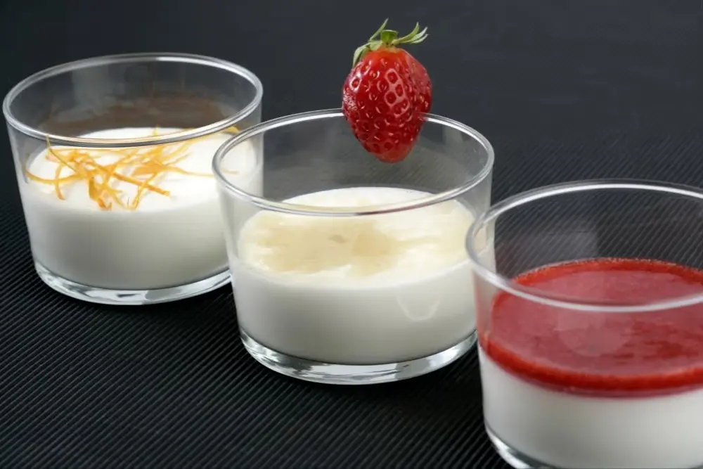Panna cotta à la vanille