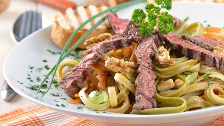 Quelle viande avec des pâtes