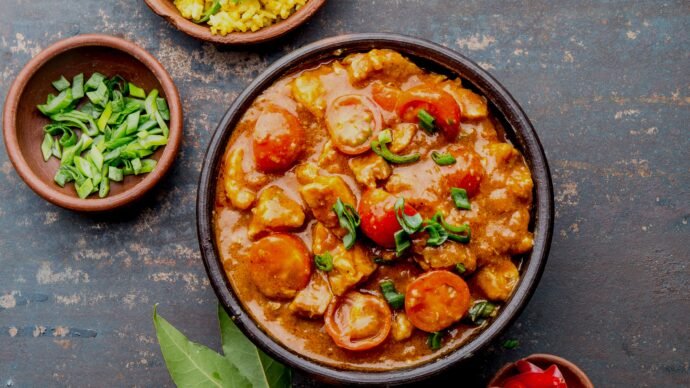 Indian,Food.,Rogan,Josh,Simmer,Sause.,Pork,Rogan,Josh,With