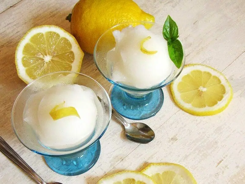 Sorbet citron