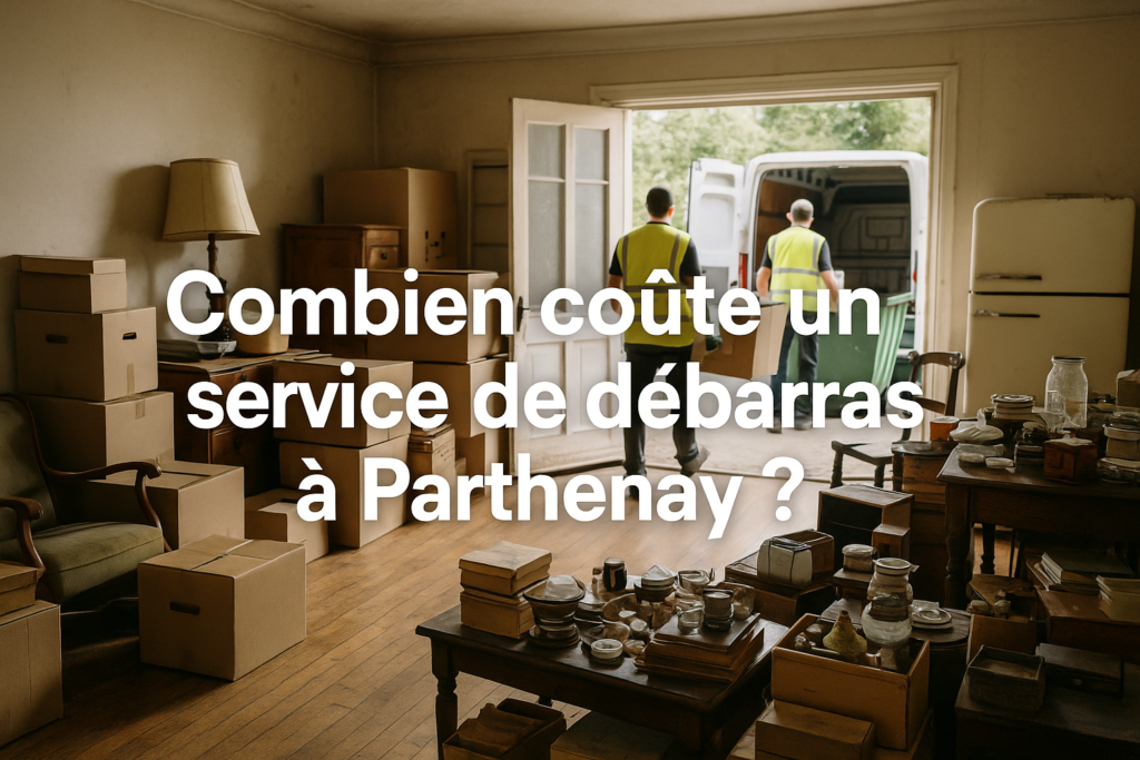 débarras de maison Parthenay intérieur encombré service