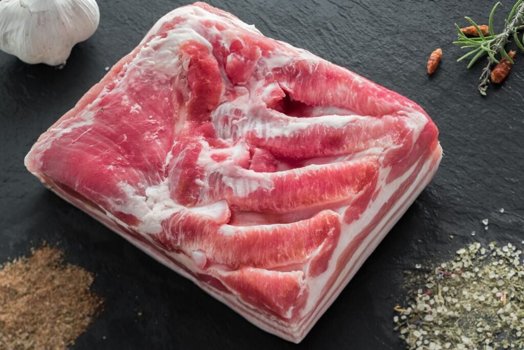 poitrine de porc