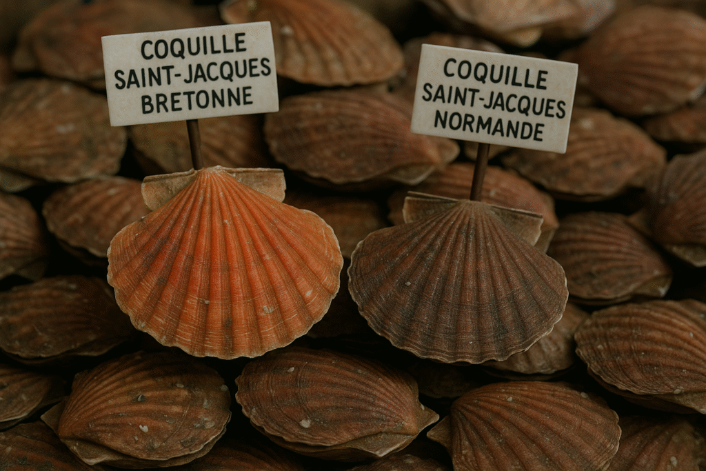 coquille st jacques bretonne ou normande 2025 08 09