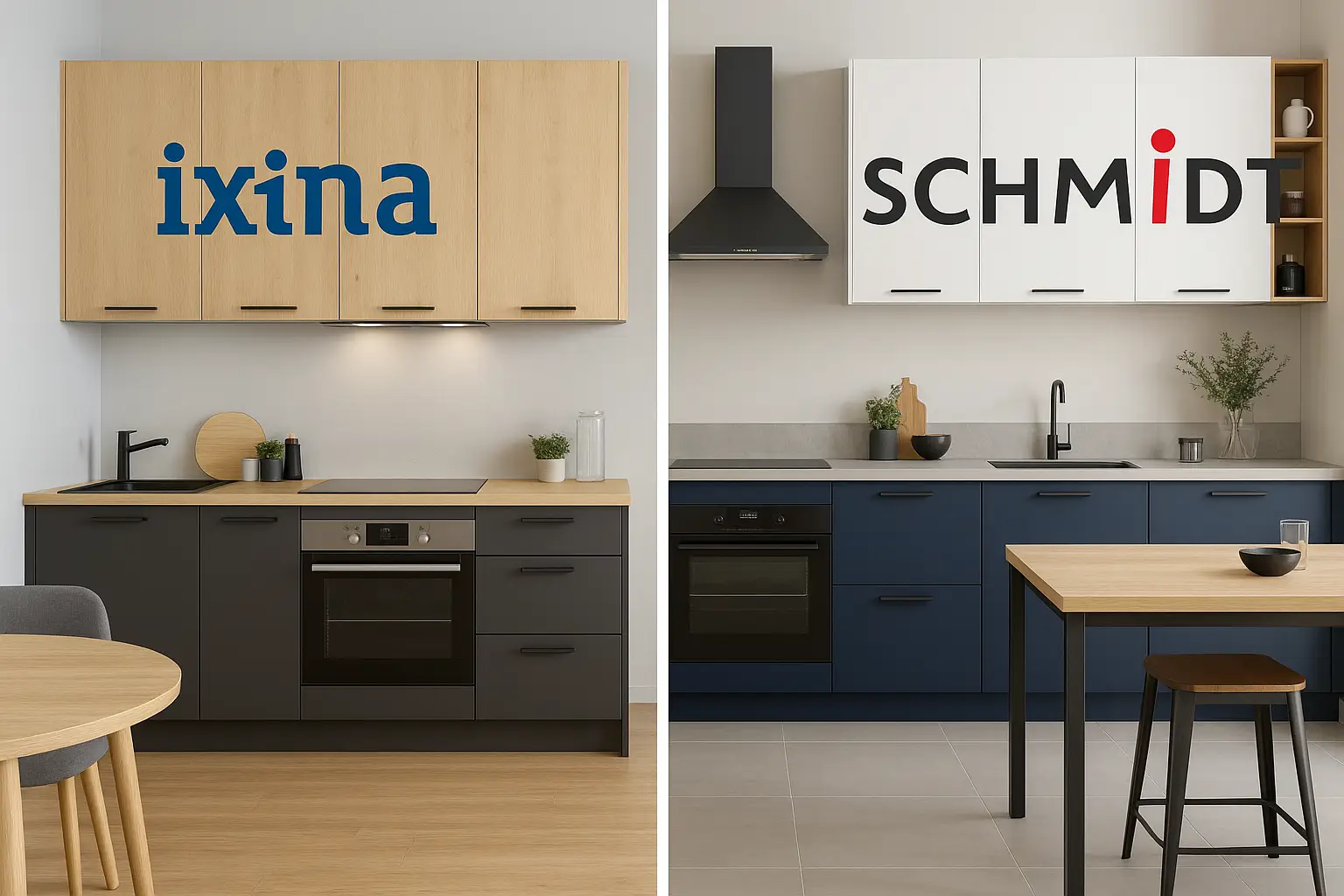 prix entre Ixina et Schmidt