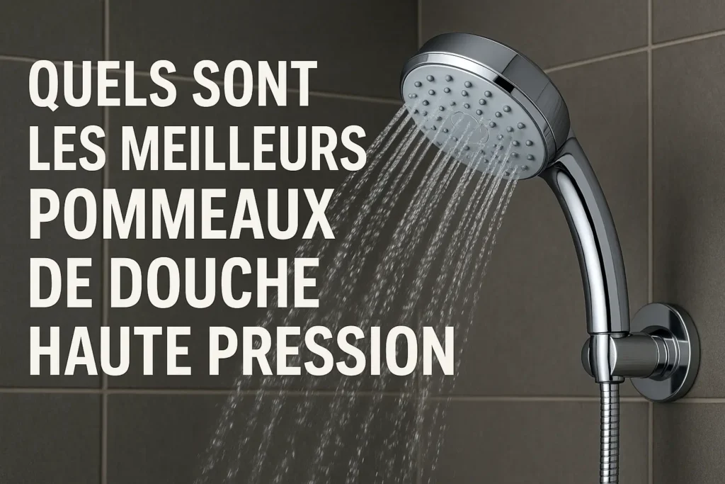 quels sont les meilleurs pommeaux de douche haute pression