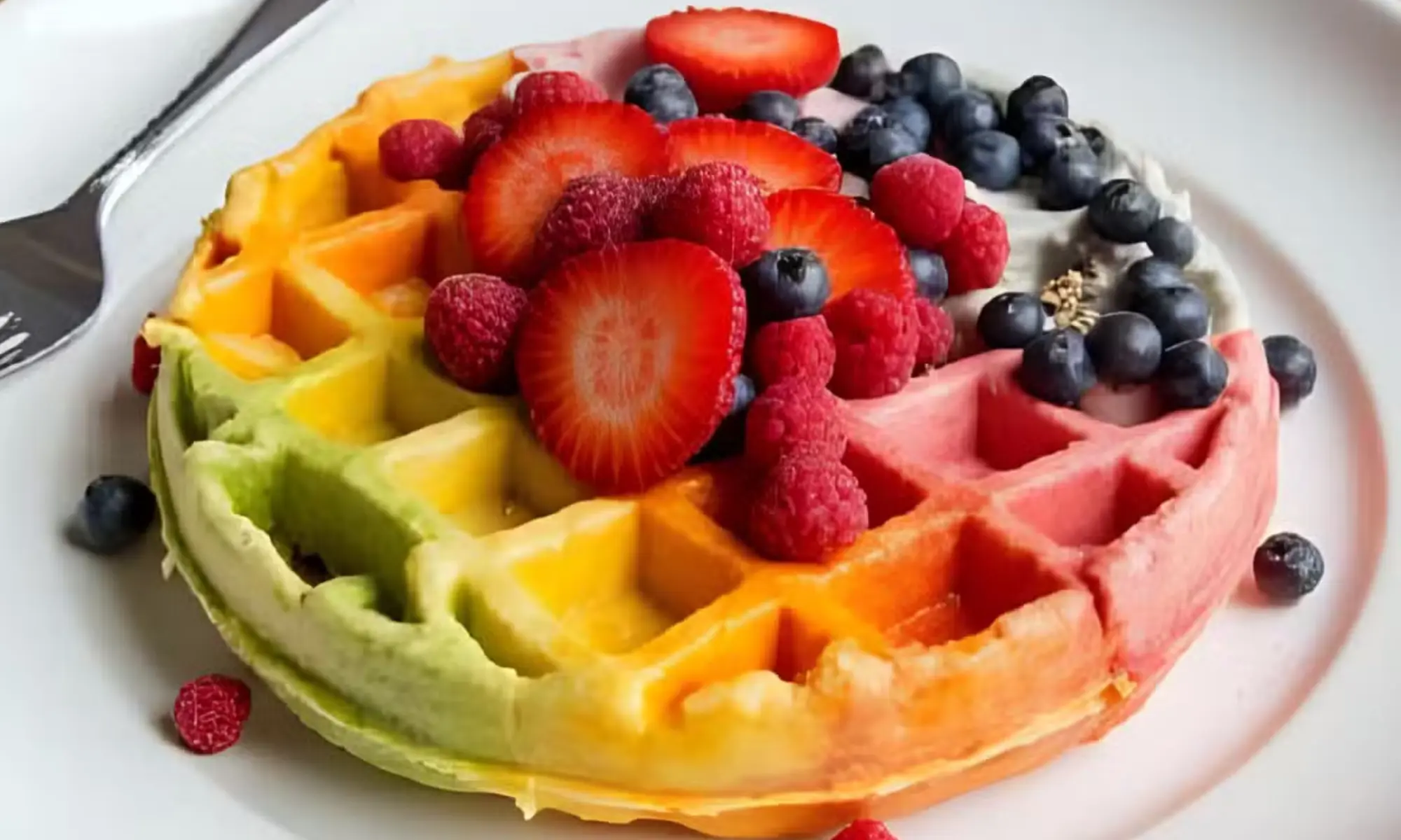 astuces pour réussir vos gaufres arc en ciel avec des fruits exotiques