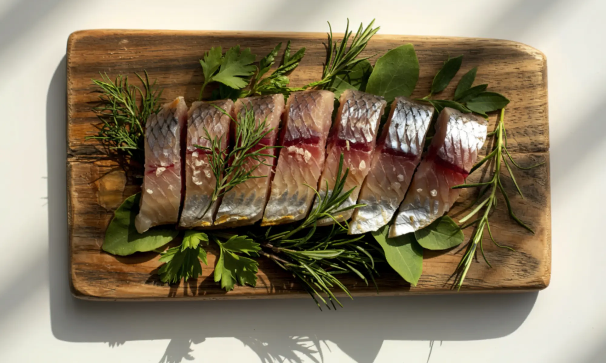 légumes pour accompagner le hareng fumé