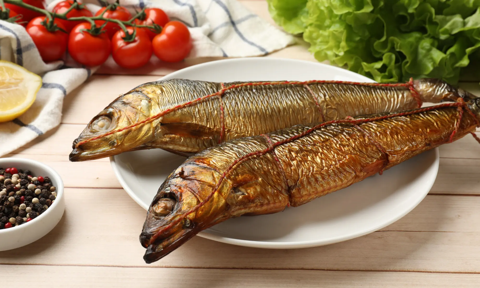préparer une salade de hareng fumé