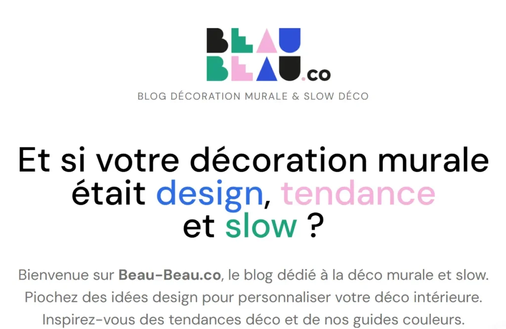 site Beau Beau Blog