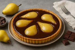 tarte poire chocolat cyril lignac (2)