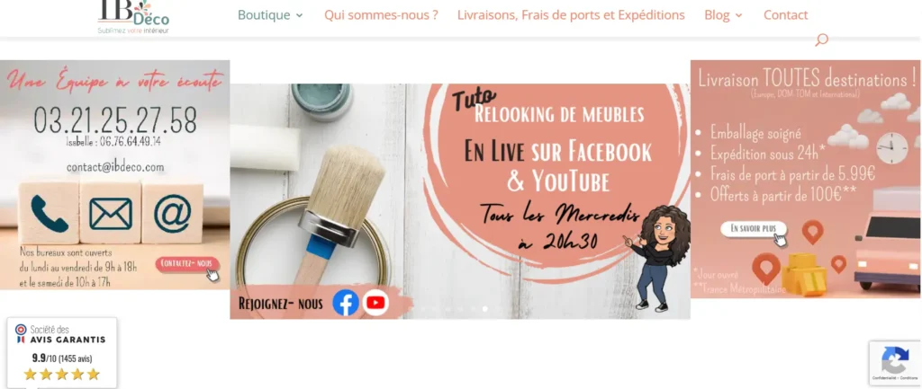IB Déco site