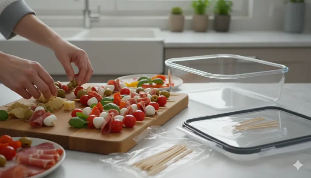 brochette apéro à faire la veille