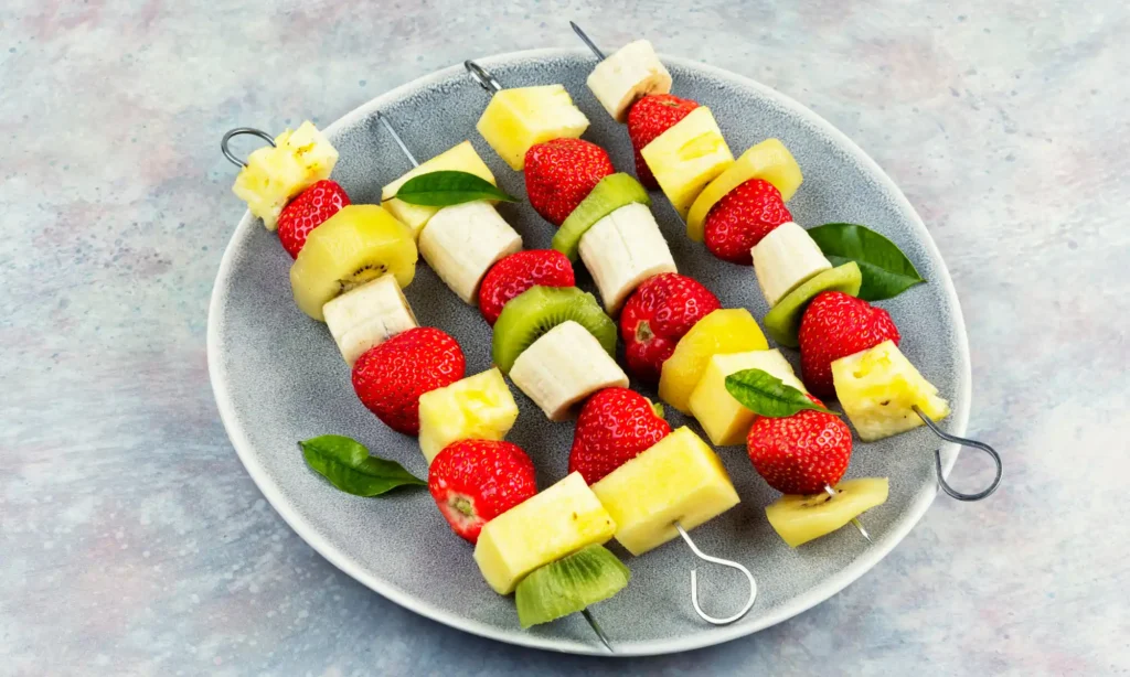 faire des brochettes de fruits la veille