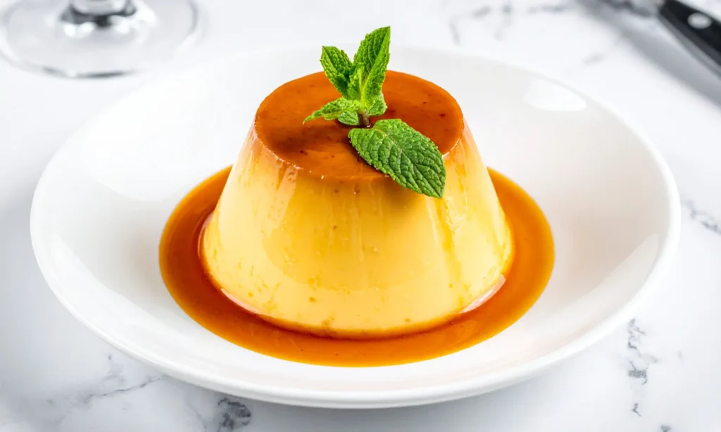 ingrédients pour un flan aux œufs de grand mère