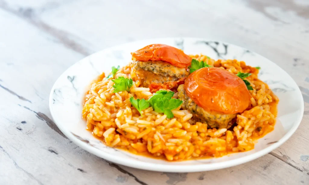 tomates farcies avec du riz