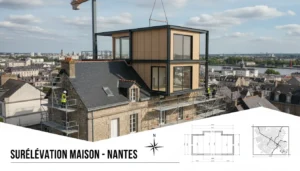 Comment faire une surélévation de maison à Nantes