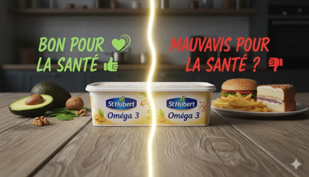 beurre st hubert oméga 3 bon ou mauvais