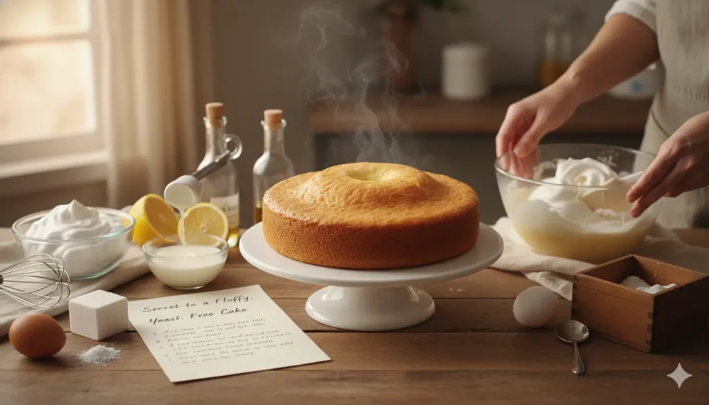comment faire gonfler un gateau sans levure chimique