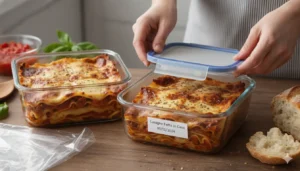 conservation lasagnes maison