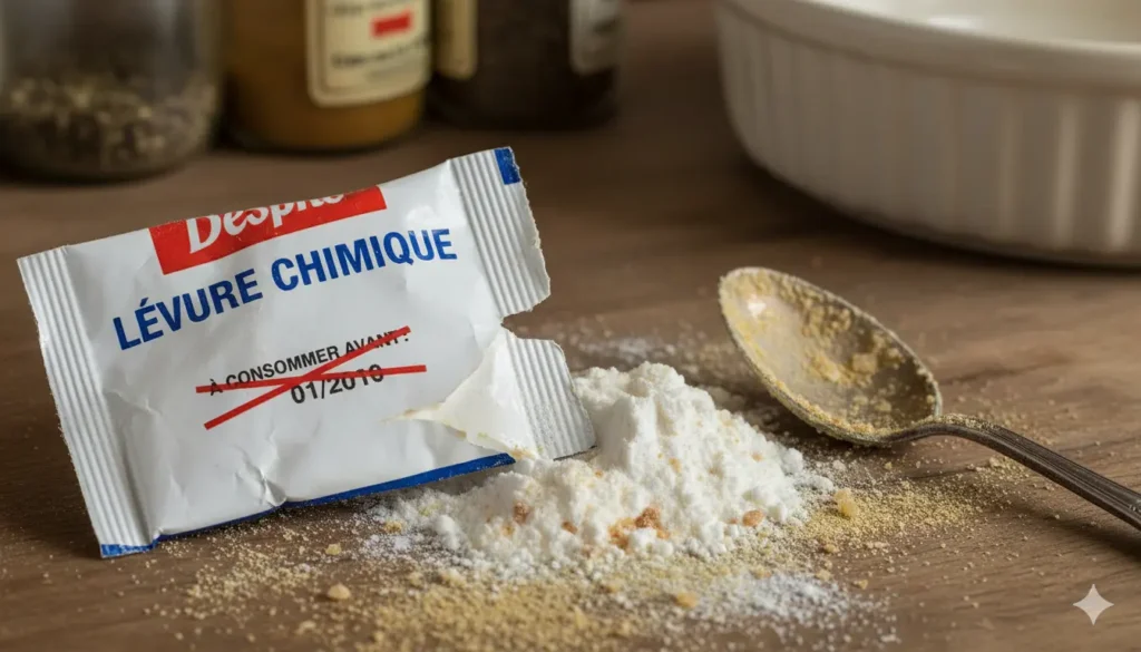 consommer une levure chimique périmée