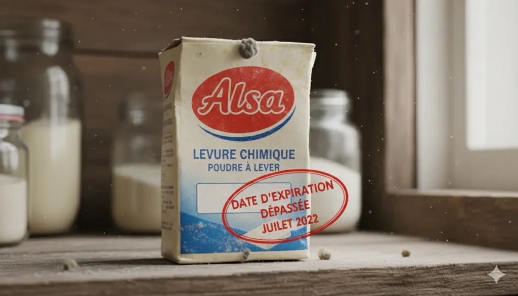 levure chimique périmée