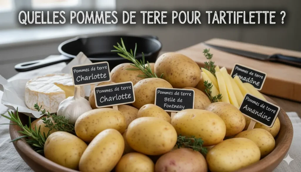 meilleures variétés de pommes de terre pour tartiflette