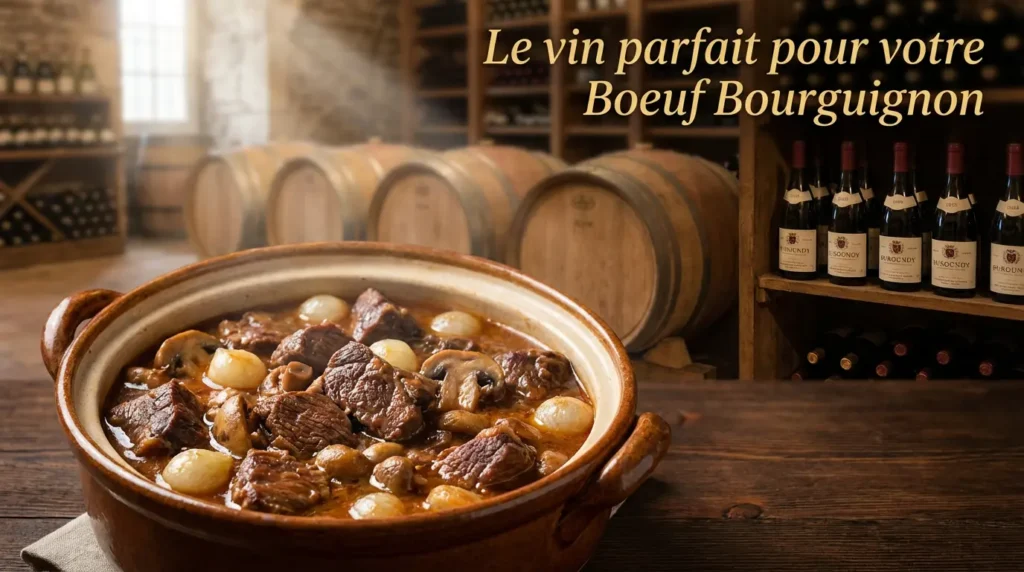 Vin pour accompagner un Boeuf Bourguignon 2