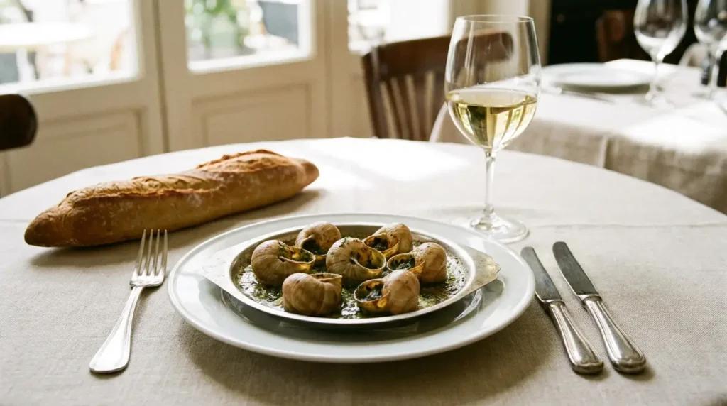 quel vin avec des escargots