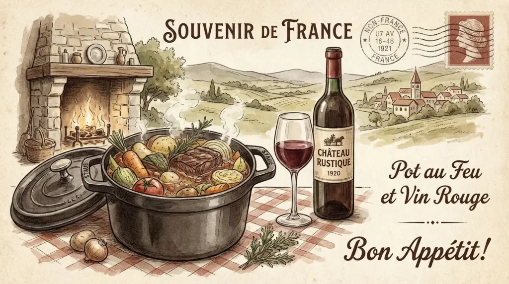 vin avec le pot au feu