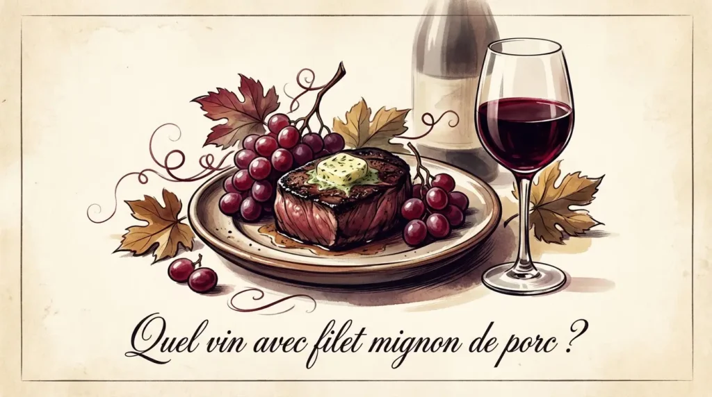 vins rouges choisir avec un filet mignon de porc