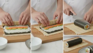 comment rouler des sushi
