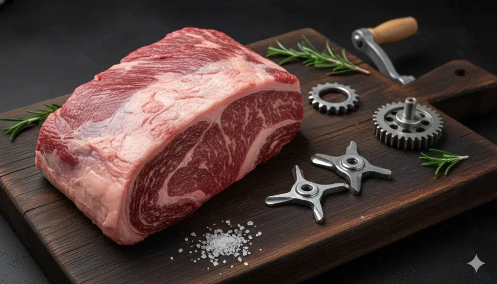 hacher la viande pour un steak haché maison