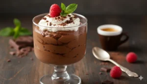 quel dessert avec une mousse au chocolat
